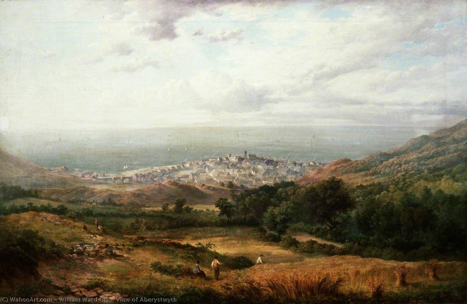 View Of Aberystwyth — William Ward Gill