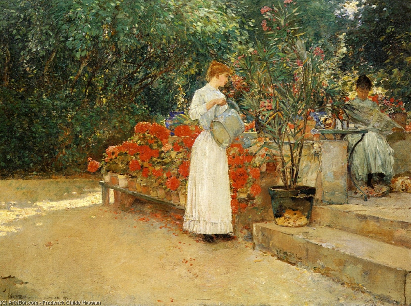 After Breakfast — Фредерик Хассам