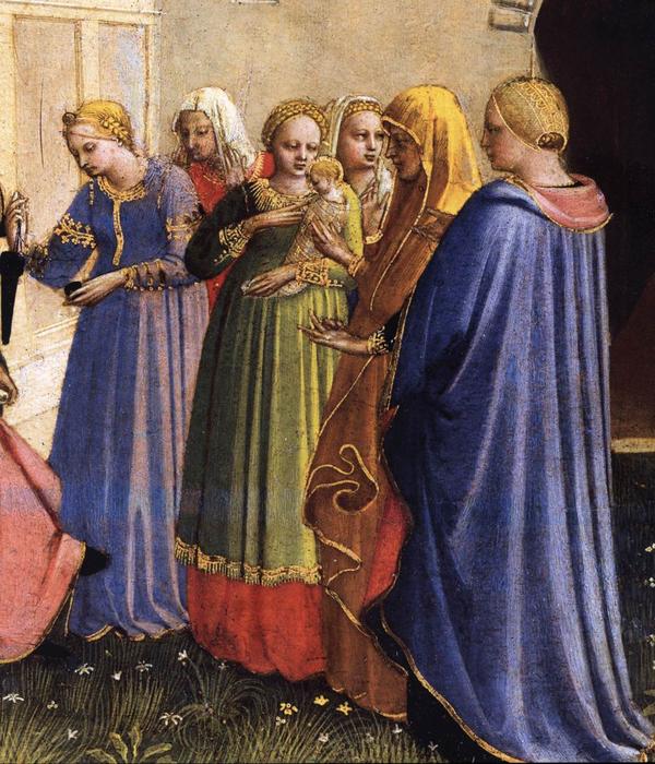 The Naming Of St John The Baptist (detail) — Fra Angelico