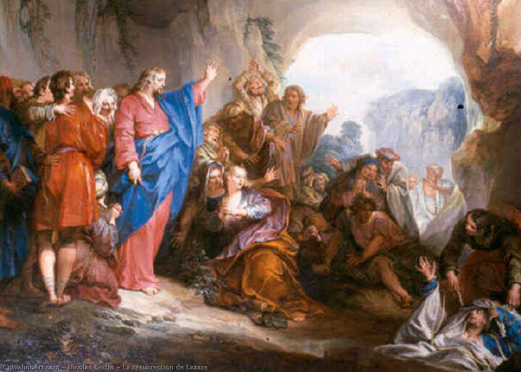 La Résurrection De Lazare — Nicolas Bertin