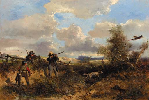 Aiming For A Good Shot — Johan Mari Henri Ten Kate
