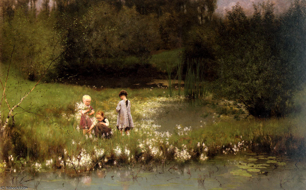 Picking Blossoms — Эмиль Клаус