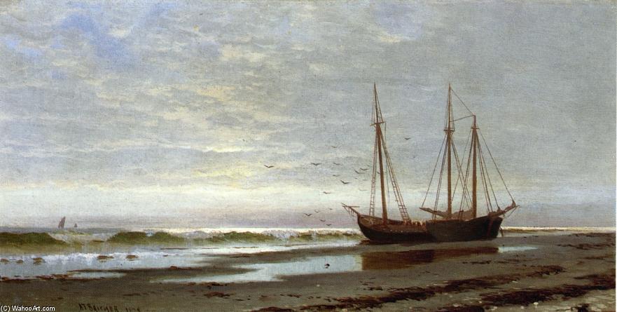 Ashore At Scituate — Alfred Thompson Bricher