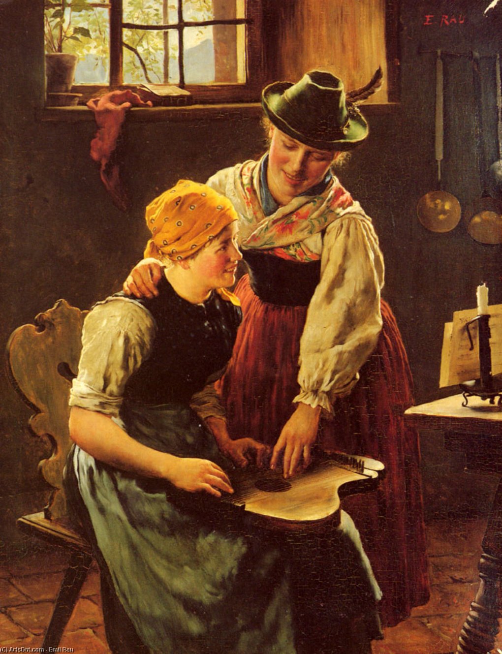 The Music Lesson — Emil Rau