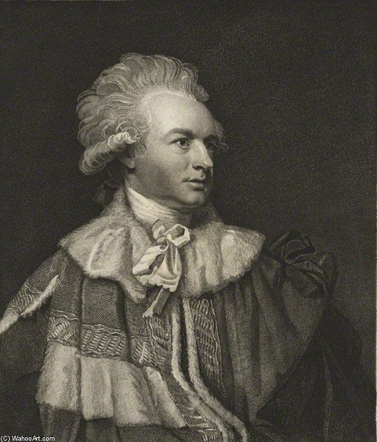 Portrait Of John Baker-holroyd, 1st Earl Of Sheffield — John Jones