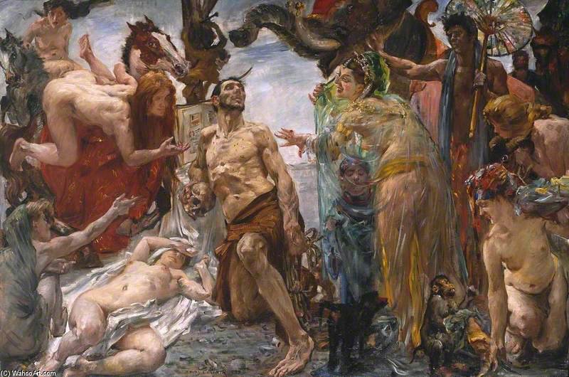 The Temptation Of St Anthony After Gustave Flaubert — Lovis Corinth