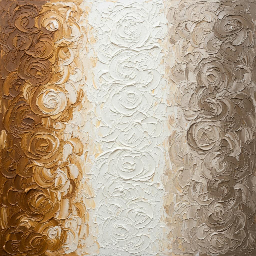 Rhythmic Resonance Of Organic Spirals In Sculptural Layers Of Ochre And Cream — David Moreau