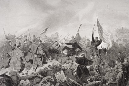 The Capture Of Fort Donelson — Alonzo Chappel