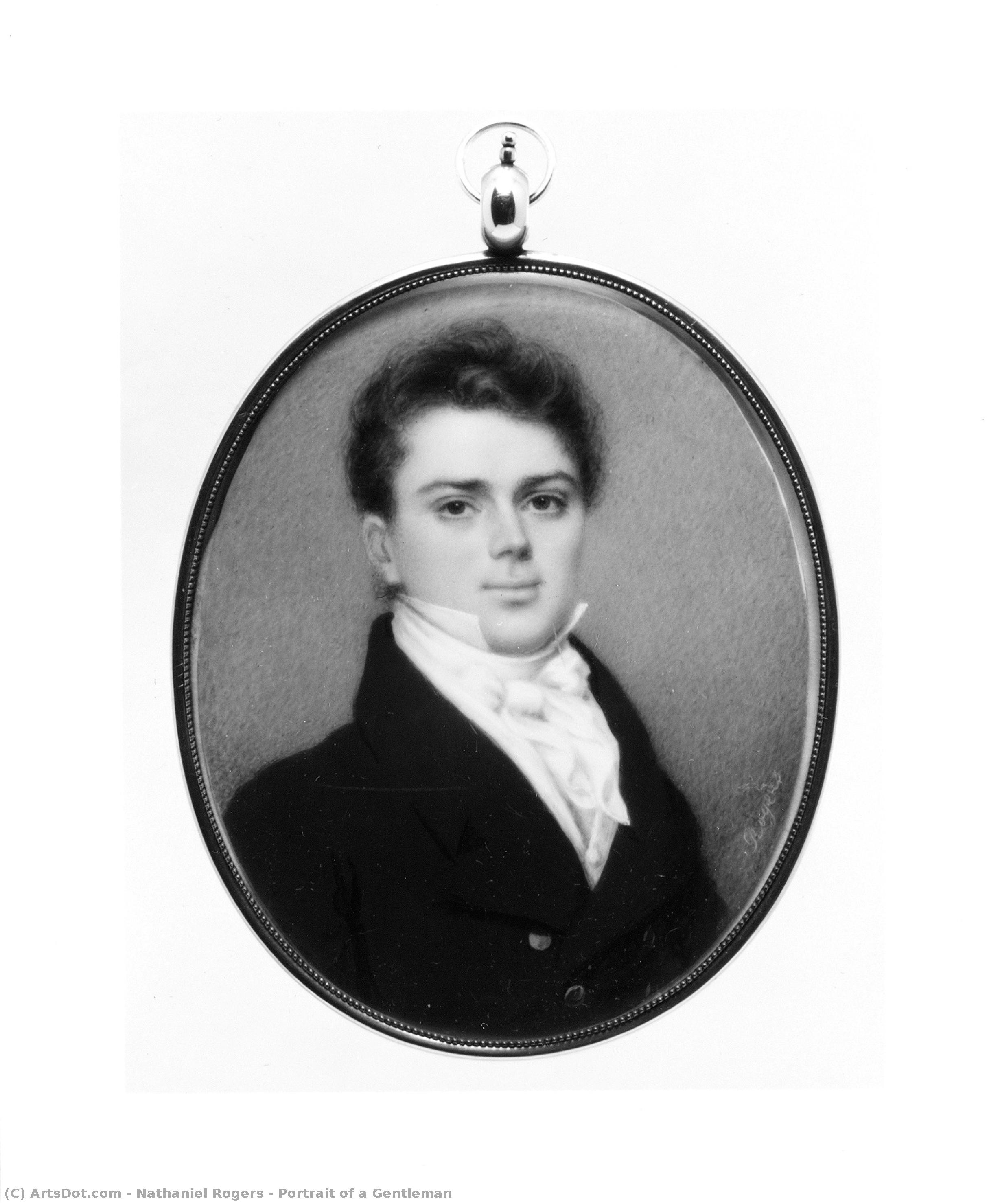 Portrait Of A Gentleman — Nathaniel Rogers