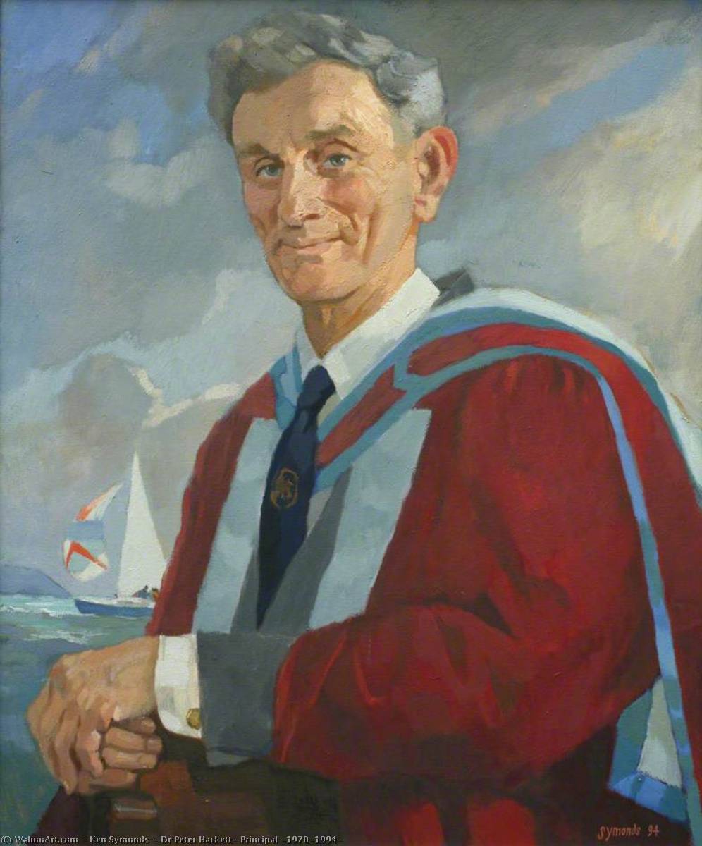 Dr Peter Hackett, Principal (1970–1994) — Ken Symonds