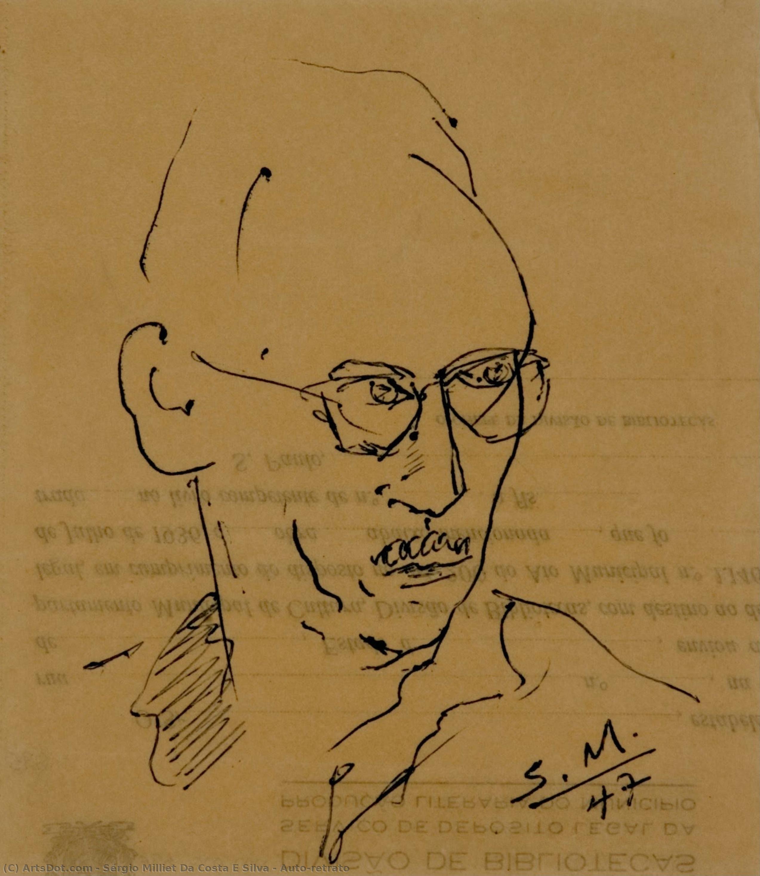 Auto-retrato — Sérgio Milliet Da Costa E Silva