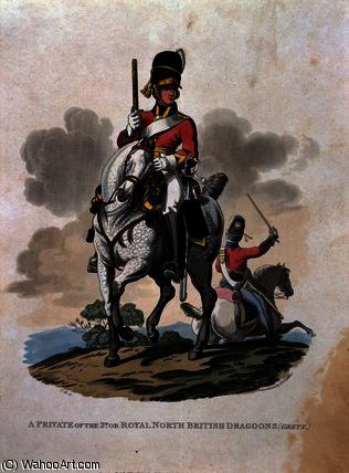 A Private Of The 2nd, Or Royal Northern British — Charles Hamilton Smith