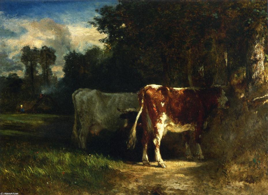 Cows In A Landscape — Constant Troyon
