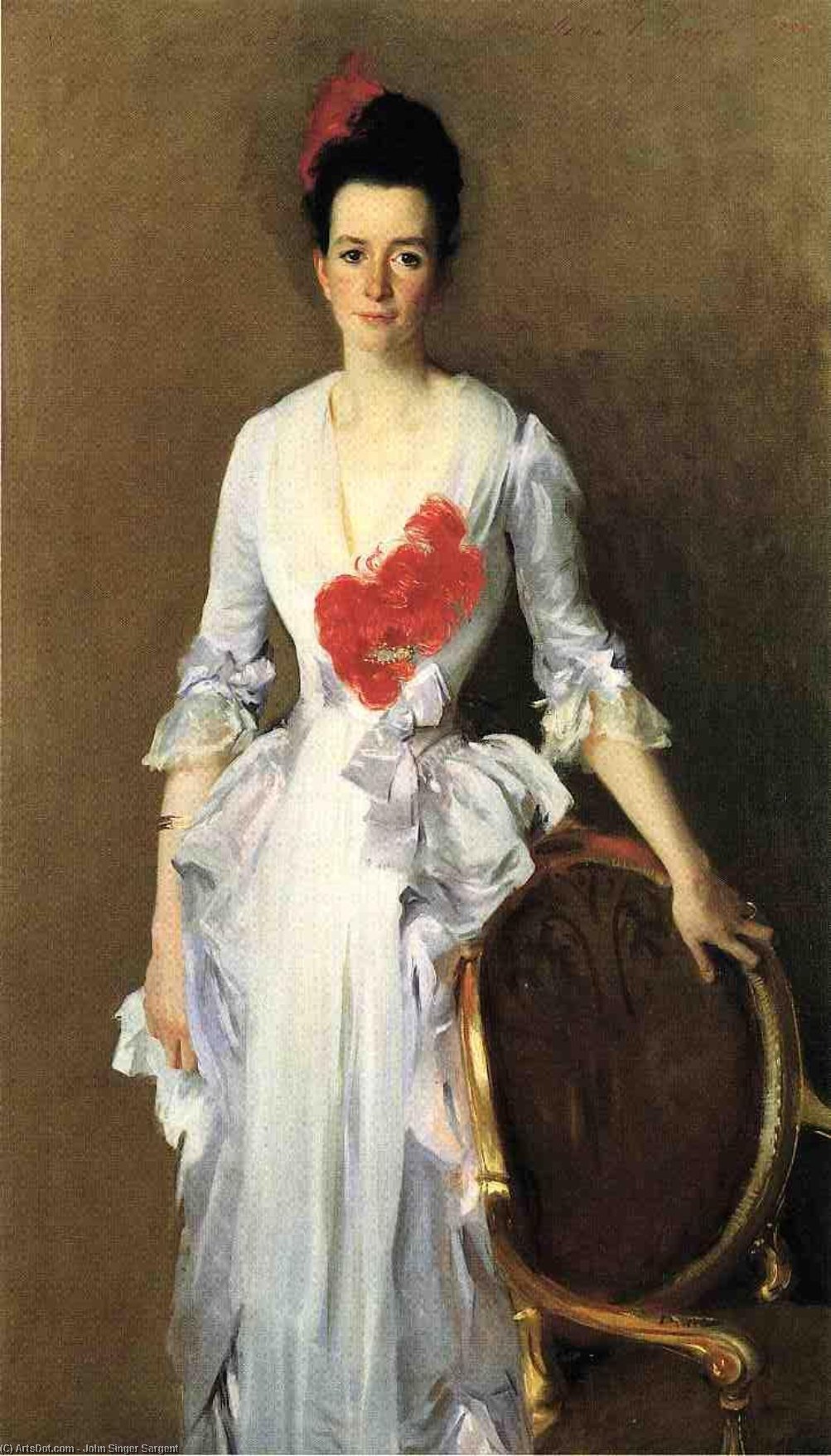 Mrs. Archibald Douglas Dick (nee Isabelle Parrott) — John Singer Sargent