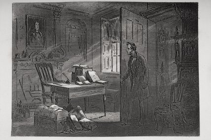 The Room With The Portrait, — Hablot Knight Browne