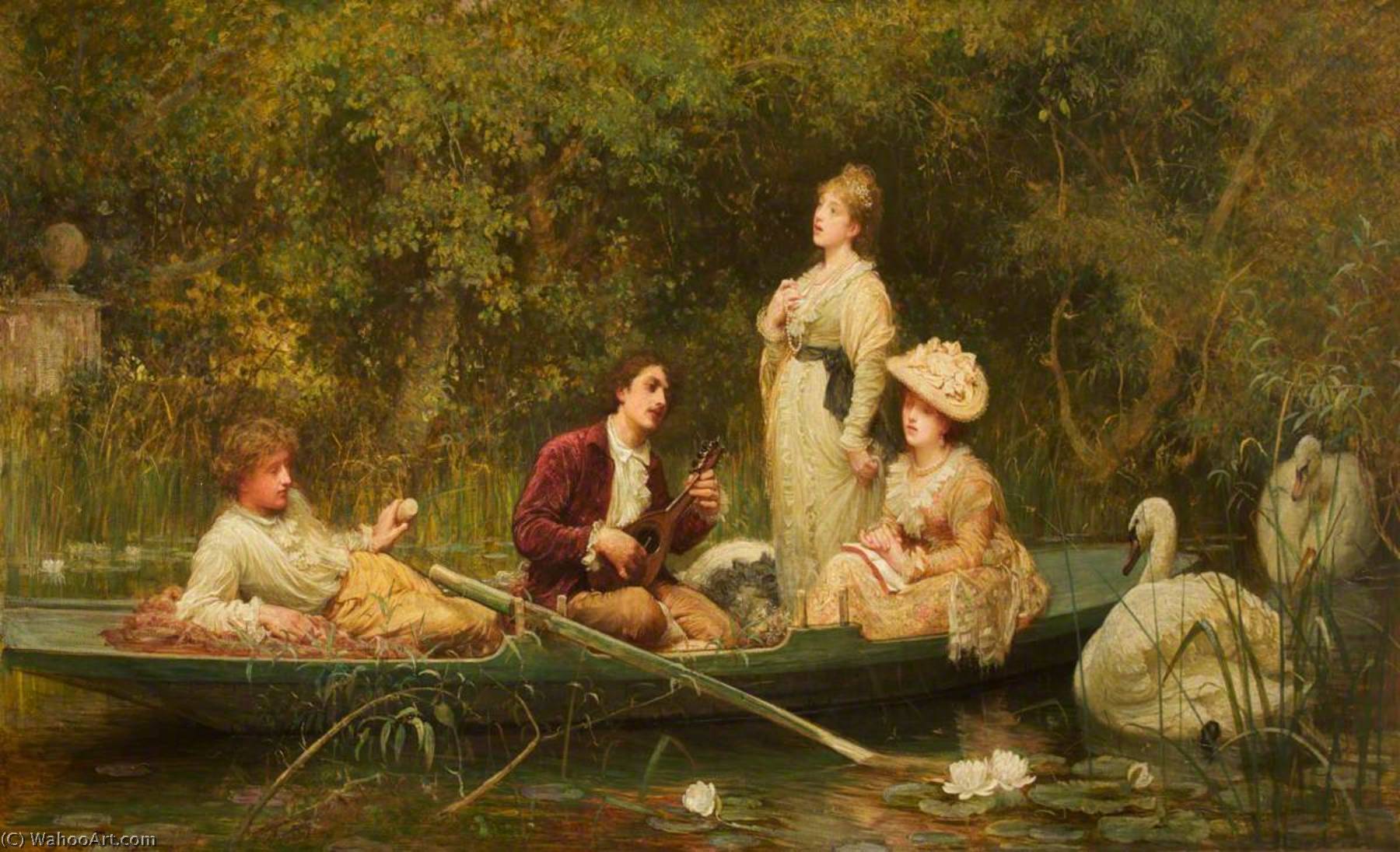 Fair Quiet And Sweet Rest — Samuel Luke Fildes