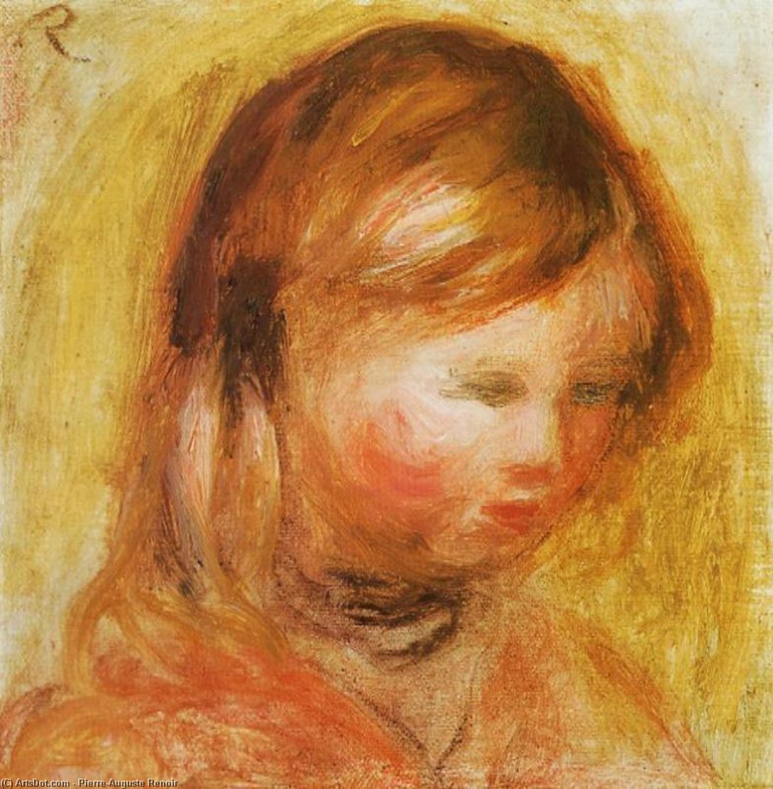 Young Girl — Пьер-огюст Ренуар