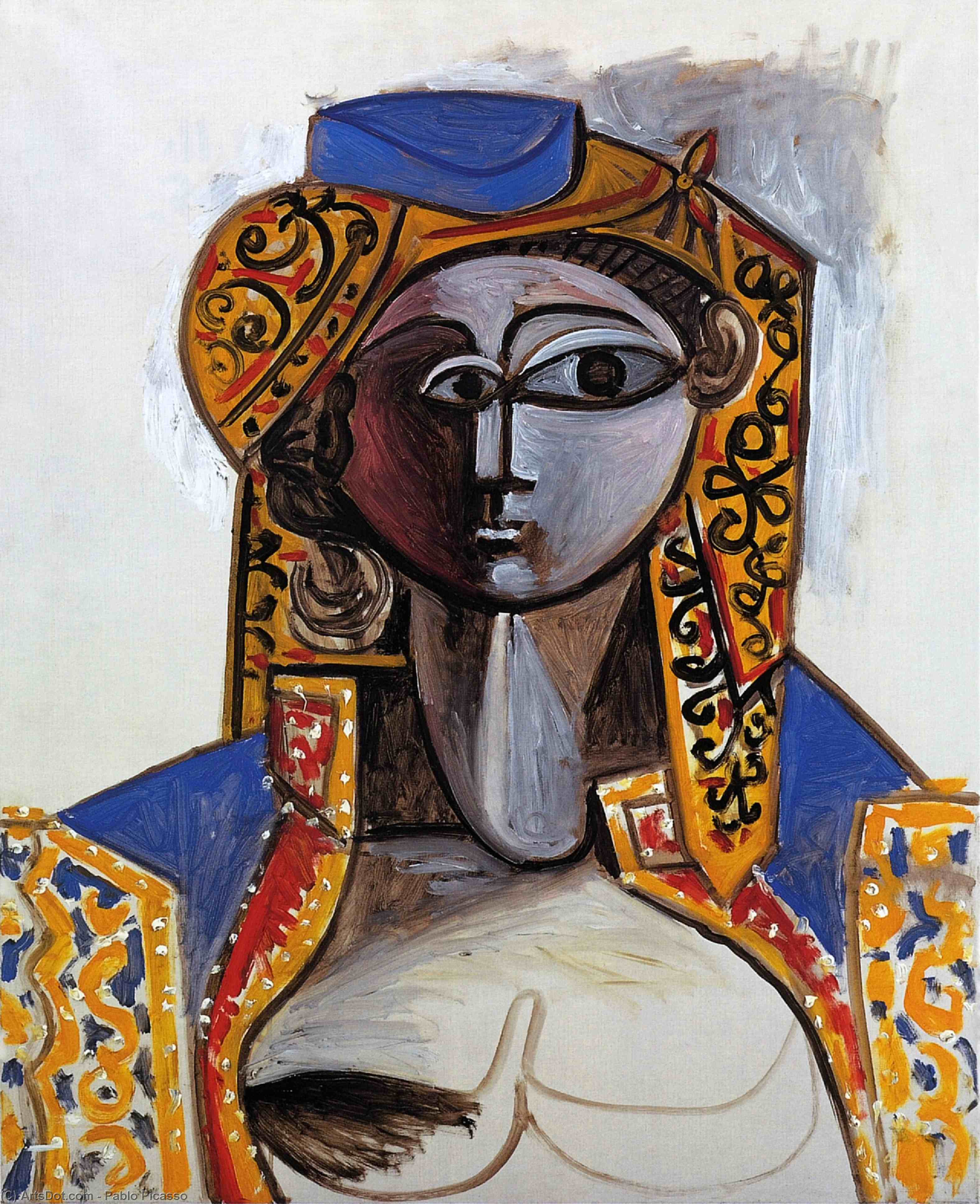 Jacqueline In Turkish Dress — Pablo Picasso