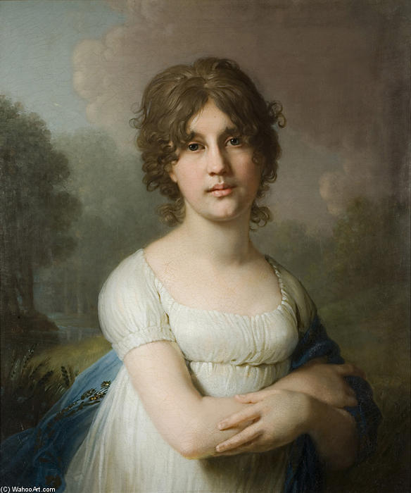 Catherine Gavrilovna Gagarina — Vladimir Lukich Borovikovsky