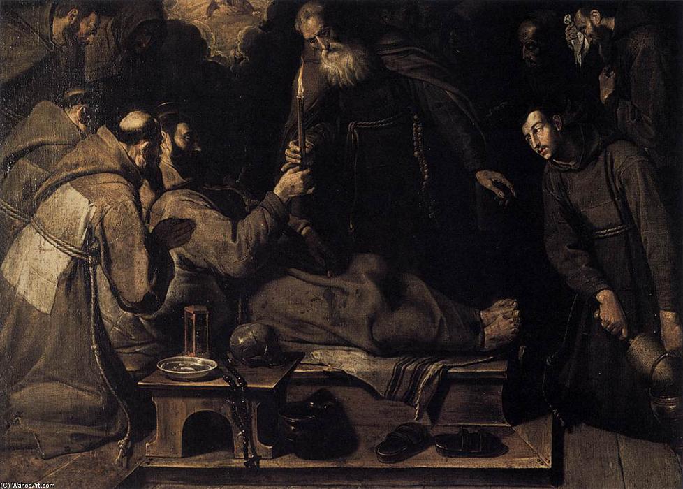 Death Of St Francis — Bartolomé Carducho