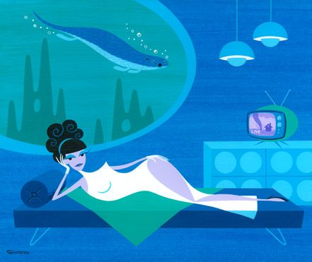 Ariane — Josh Agle (shag)