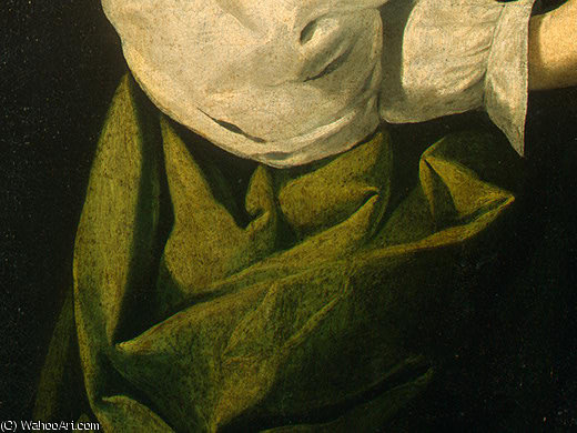 Saint Lucy, Detlalj 5, C. Ng Washington — Francisco De Zurbarán