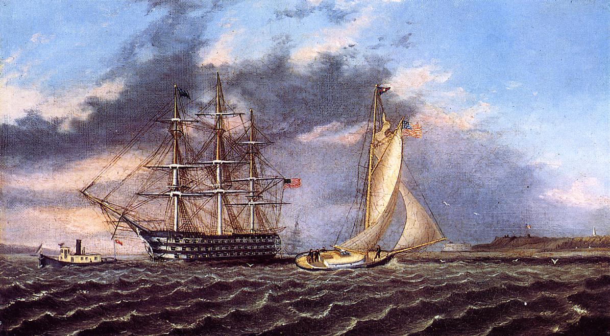 New York Harbor — Джеймс Эдвард Баттерсворт