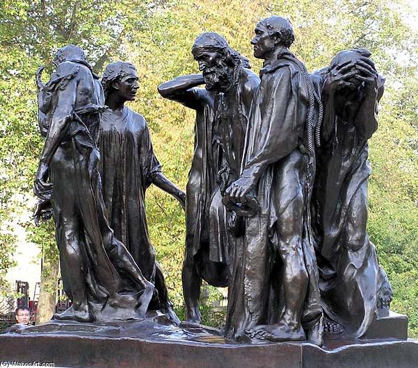 Burghers Of Calais — Auguste Rodin