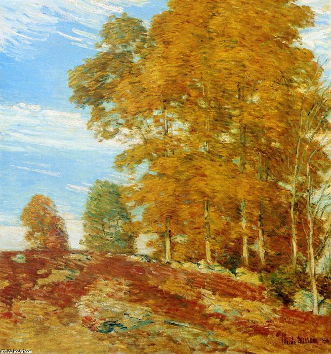 Autumn Hilltop, New England — Frederick Childe Hassam