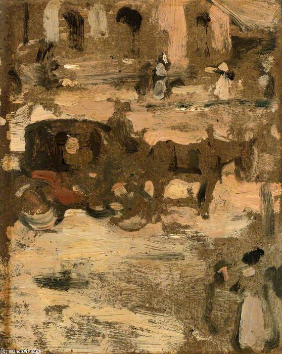 Fiacre In Spanish Street — Џон Данкан Фергусон