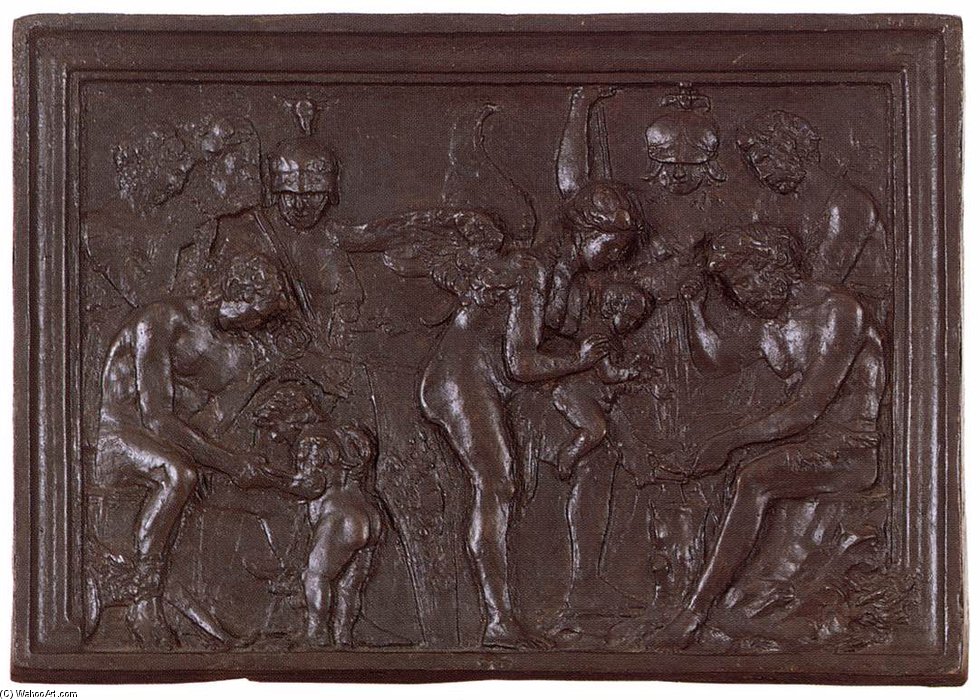 Education Of Cupid In Vulcan's Forge — Bartolommeo Bellano
