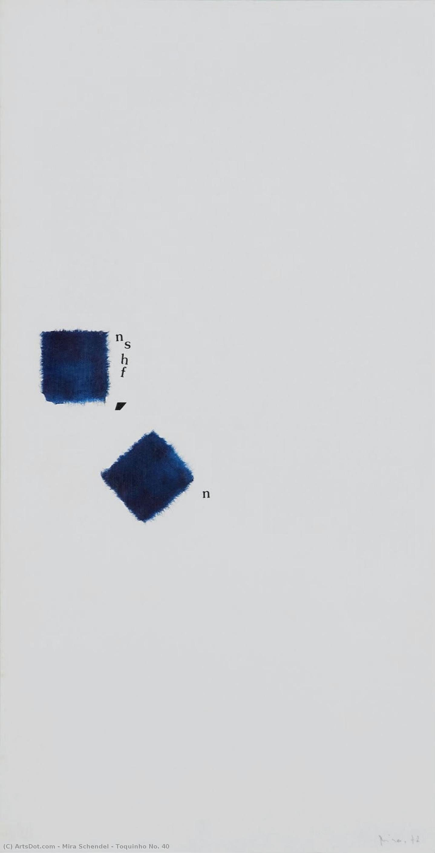 Toquinho No. 40 — Mira Schendel