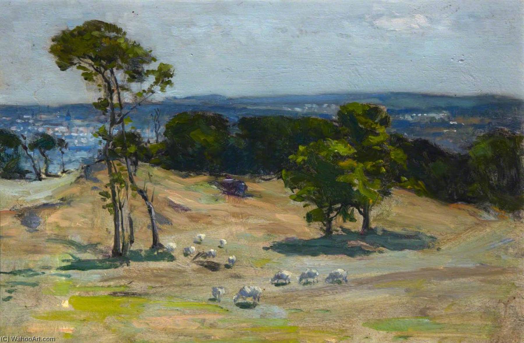 Edinburgh From Corstorphine Hill — John Campbell Mitchell