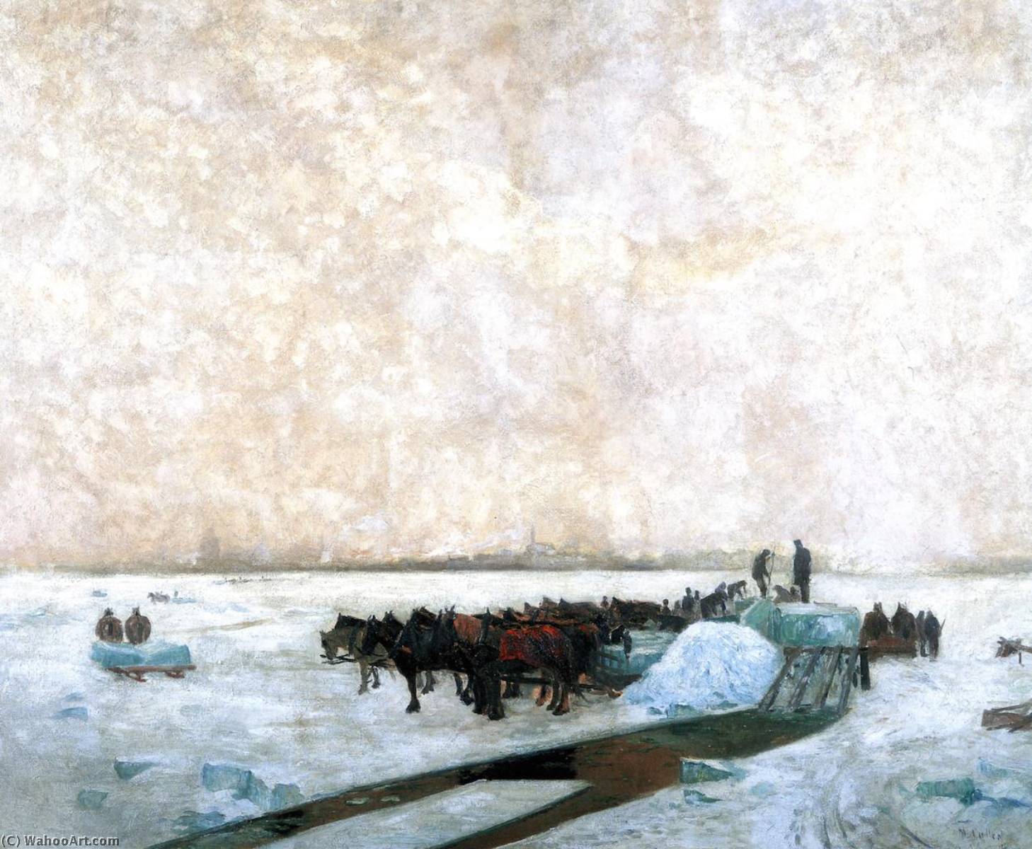 Ice Harvest — Maurice Cullen