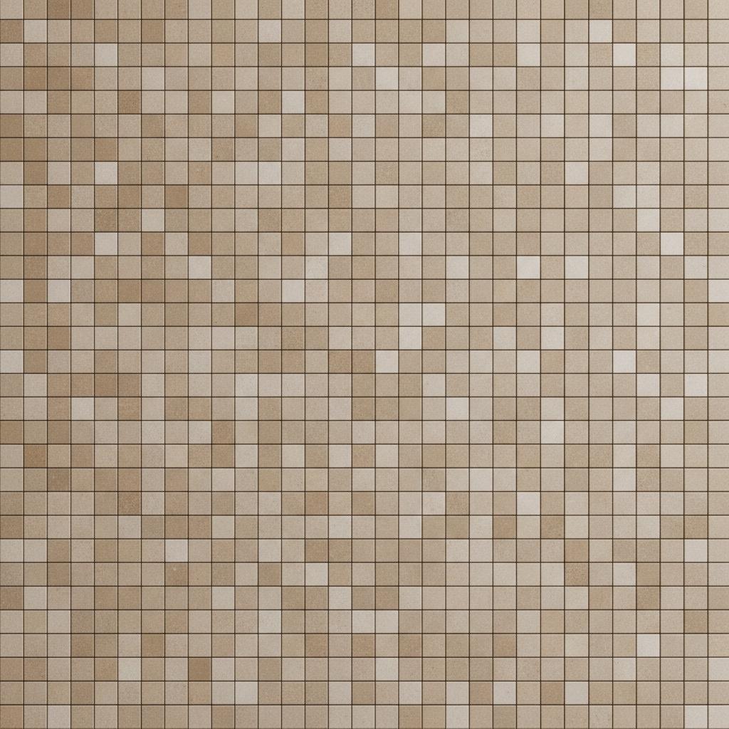 Monolithische Gelassenheit: Eine Meditative Tessellierung Aus Erdiger Sand Und Zeitlosem Stein — David Moreau