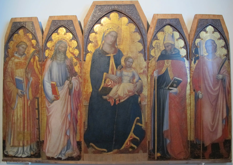Painting In The National Pinacotheque — Martino Di Bartolommeo Di Biagio