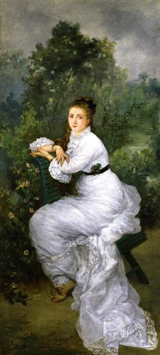 Woman In The Garden — Marie Bracqemond