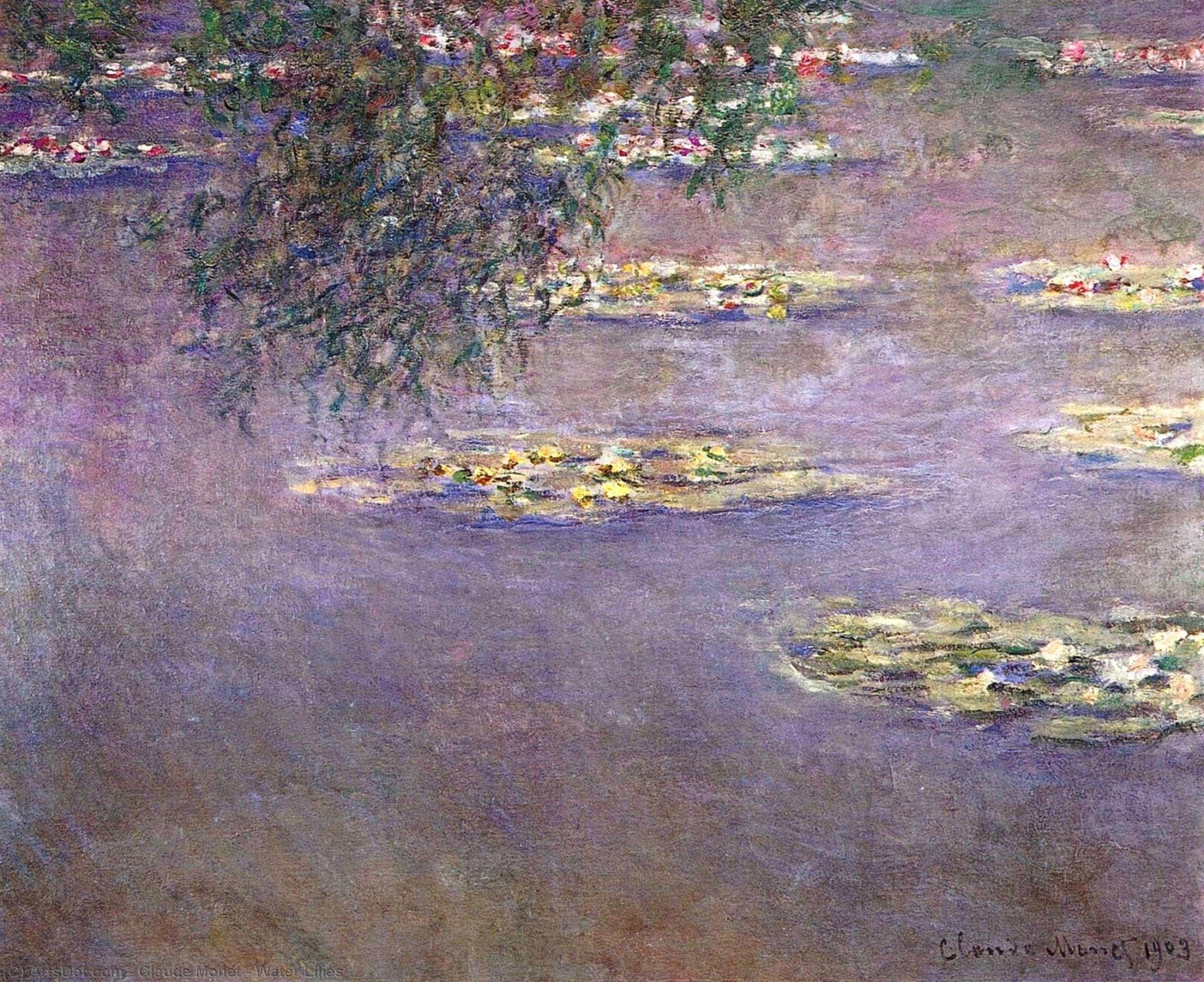 Водяные Лотосы — Клод Моне