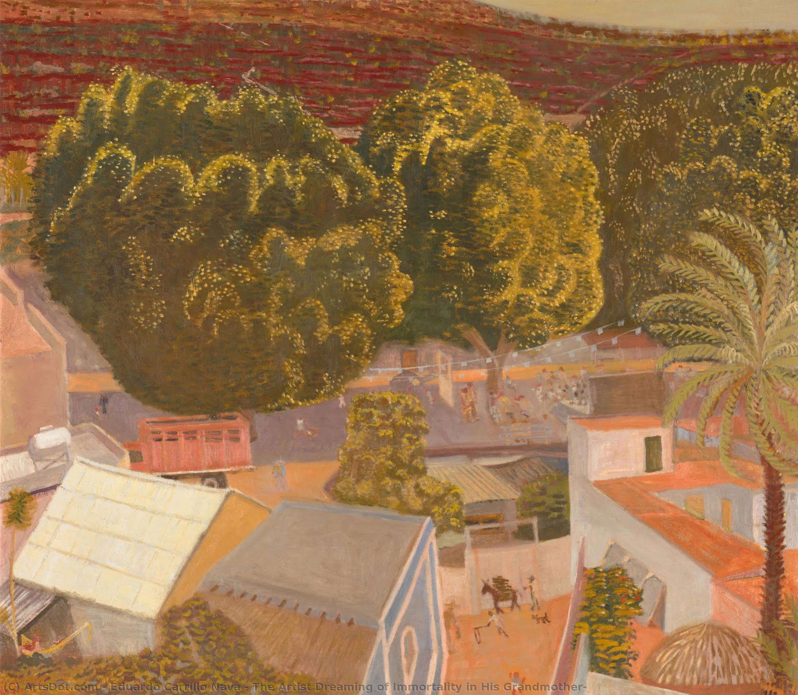 The Artist Dreaming Of Immortality In His Grandmother — Eduardo Carrillo Nava