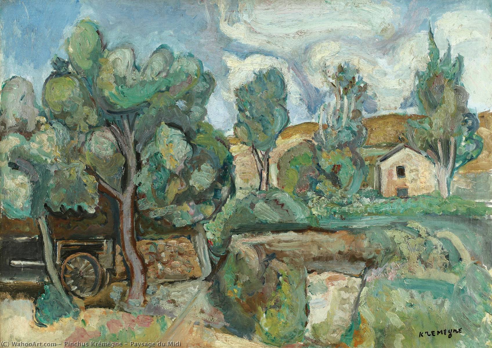 Paysage Du Midi — Pinchus Krémègne