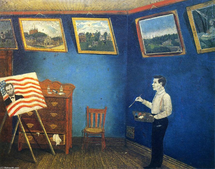 Touching Up (small Version) — John Kane