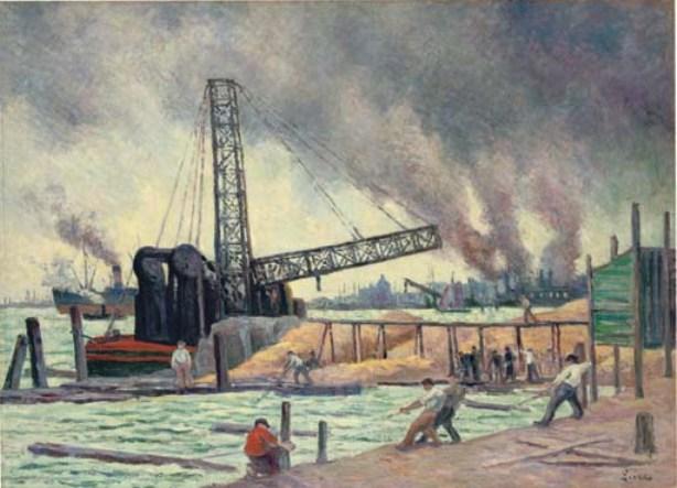 The Port Of Rotterdam 2 — Maximilien Luce