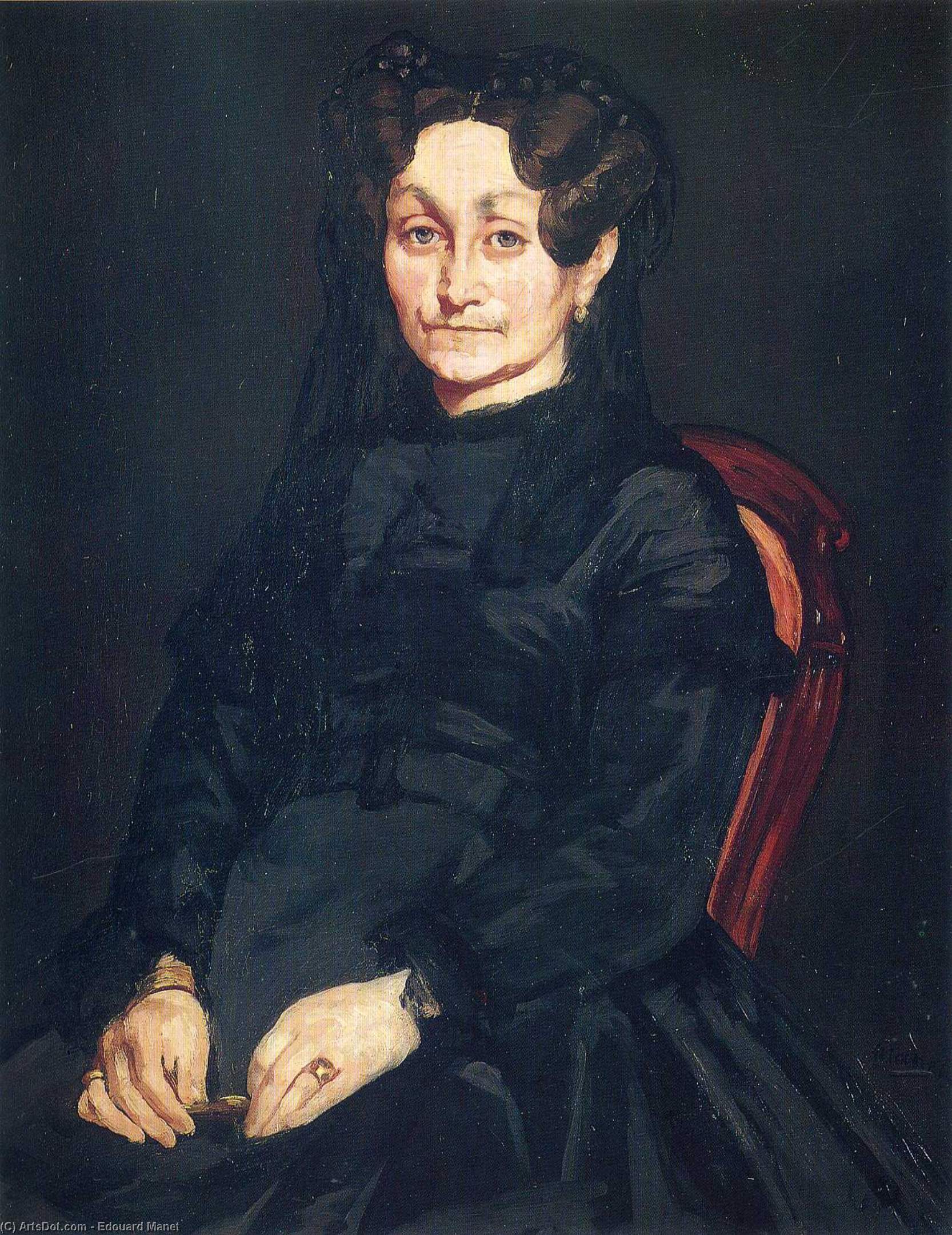 Madame Auguste Manet — Мане