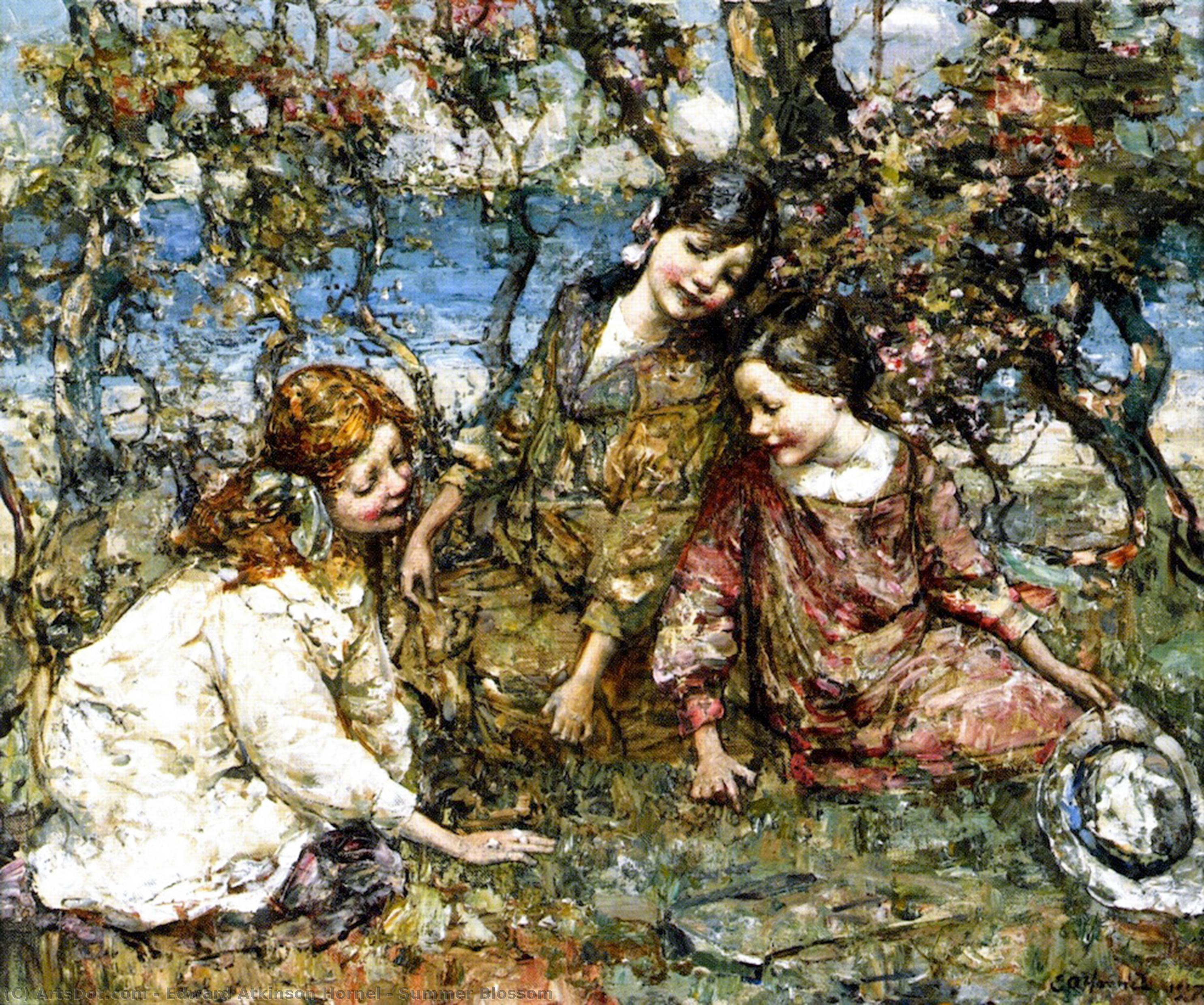 Summer Blossom — Edward Atkinson Hornel