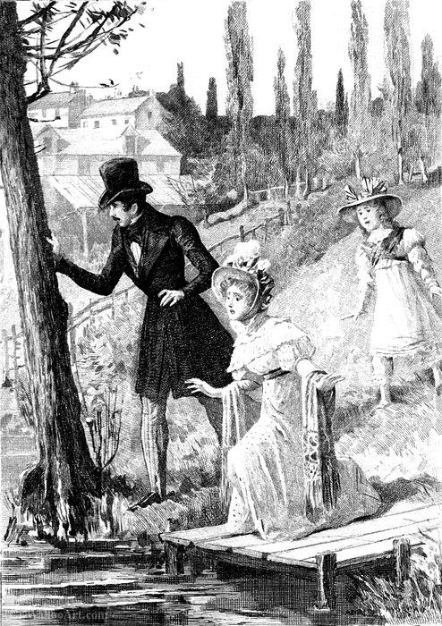 Illustration Of Honoré De Balzac's The Woman Of Thirty — Adrien Moreau