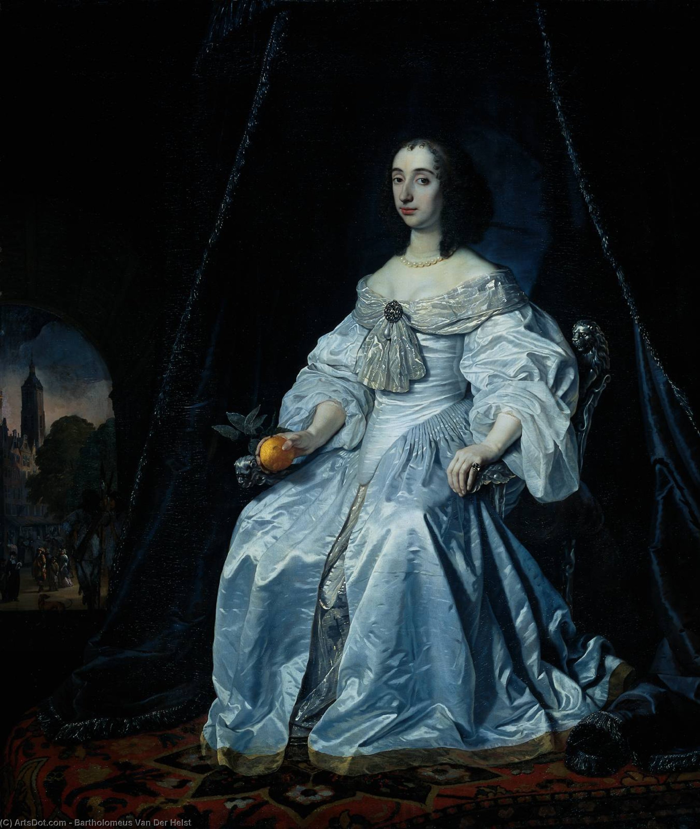 Princess Henrietta Mary Stuart — Бартоломеус Ван Дер Хелст