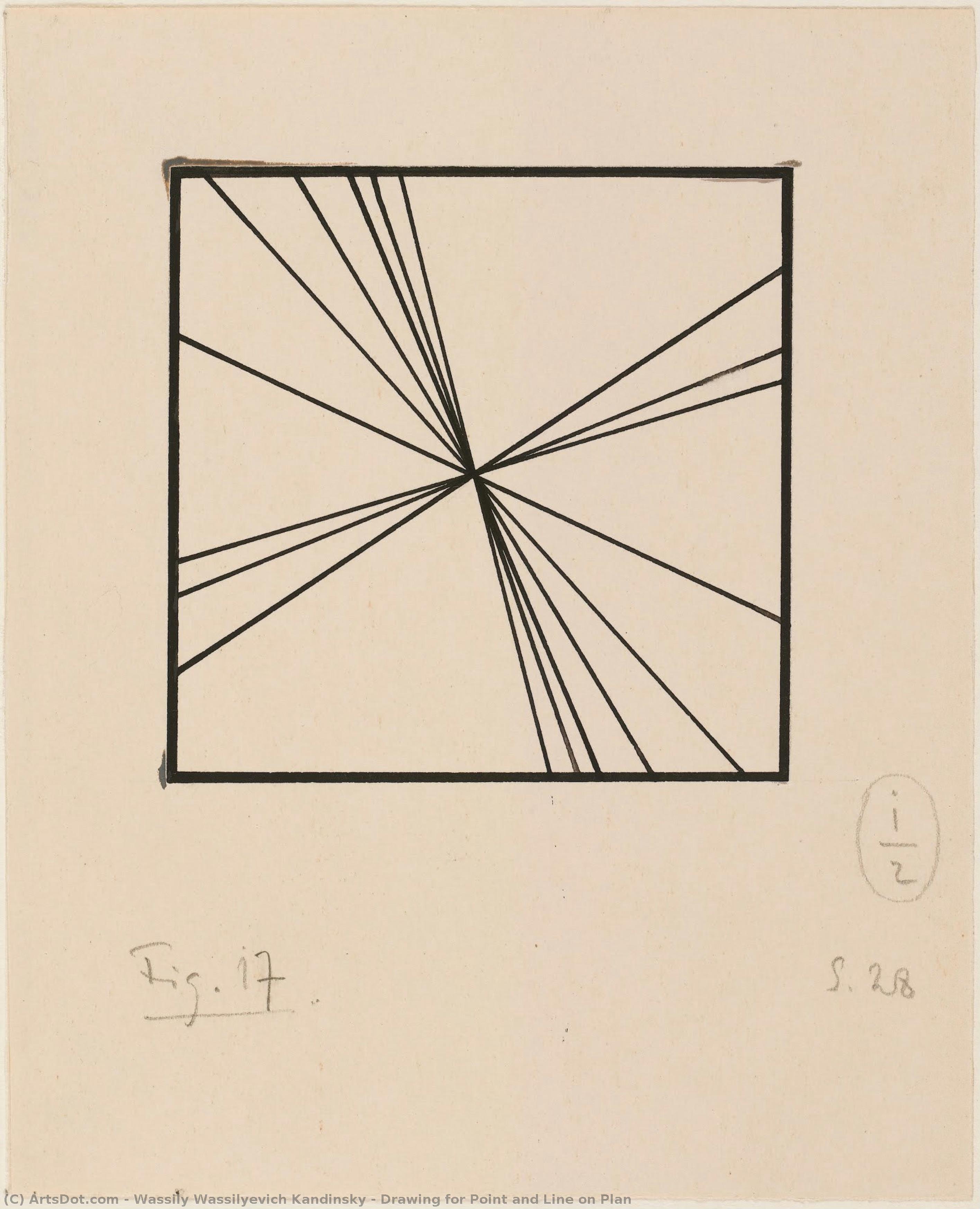 Drawing For Point And Line On Plan — Wassily Wassilyevich Kandinsky