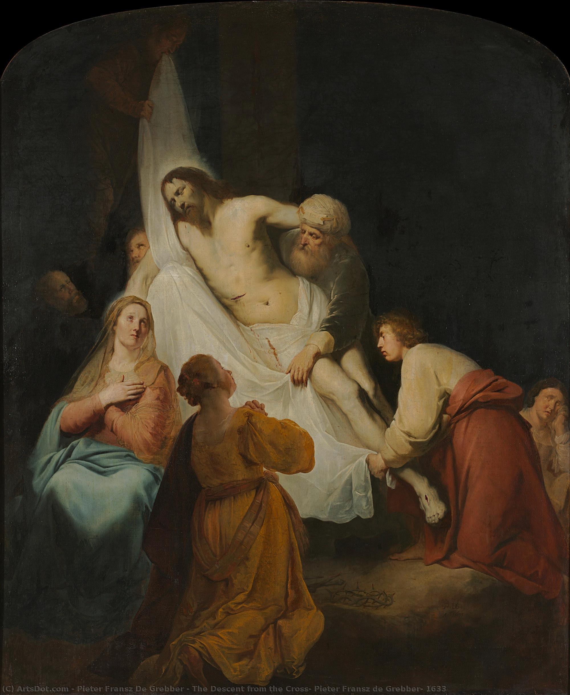 The Descent From The Cross, Pieter Fransz De Grebber, 1633 — Pieter Fransz De Grebber