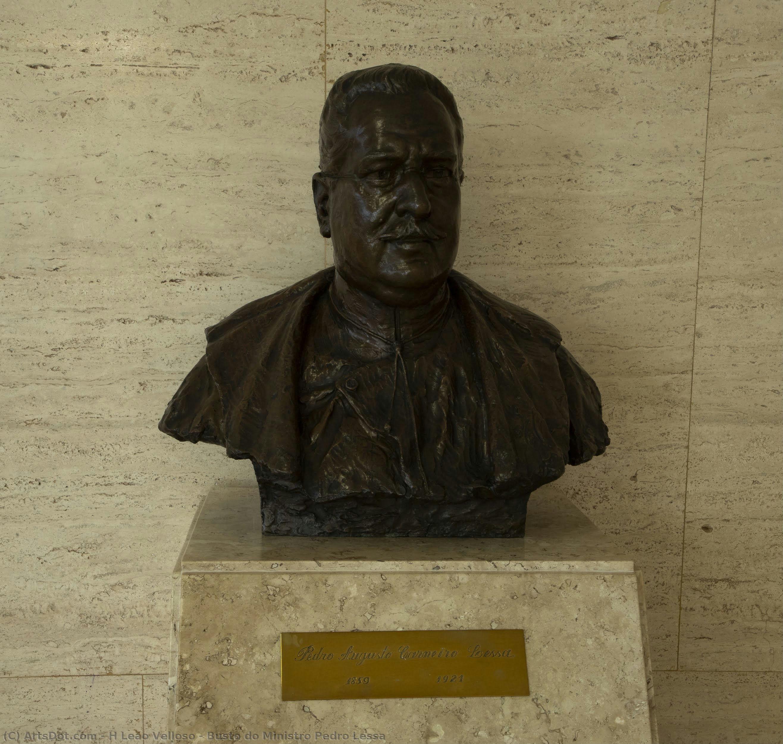 Busto Do Ministro Pedro Lessa — H Leao Velloso