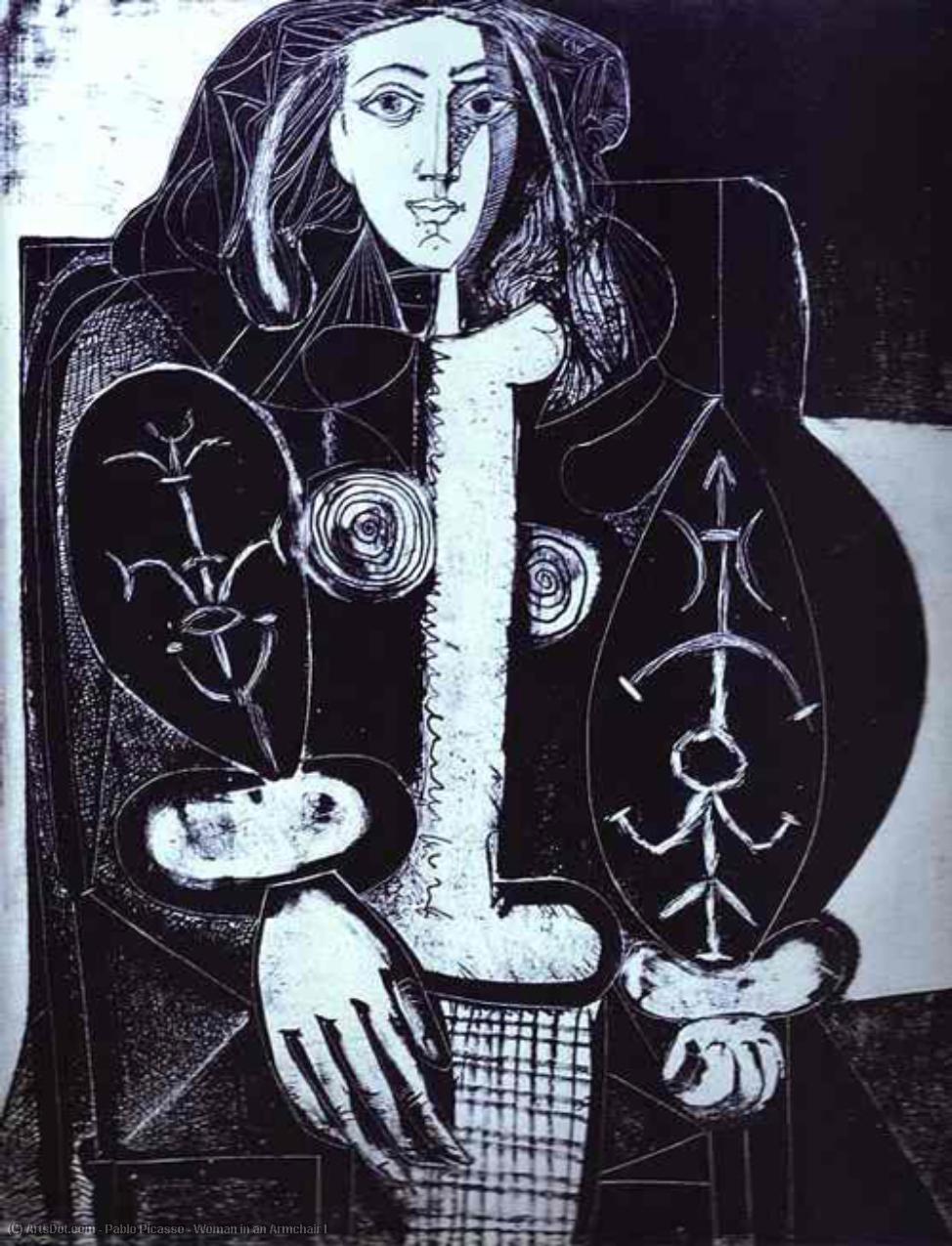 Frau Im Sessel I — Pablo Picasso